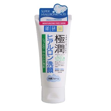 Hada labo Super Hyaluronic Acid Moisturizing Face Wash 100g.